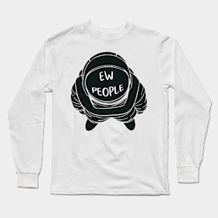 Ew People Astronaut Space Long Sleeve T-Shirt